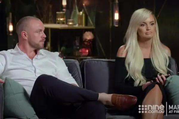 Married at First Sight Australia couple Samantha and Cameron