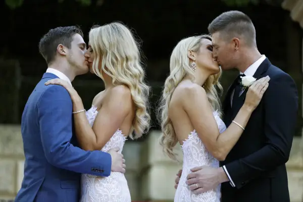 Sharon Marsh and Nick, Michelle Marsh and Jesse