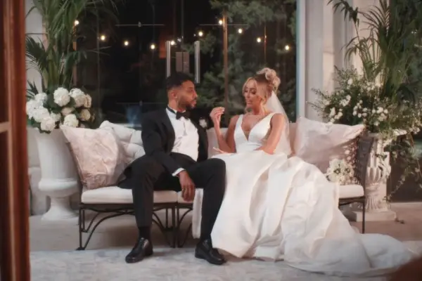 Nathanial and Ella from Married at First Sight UK.