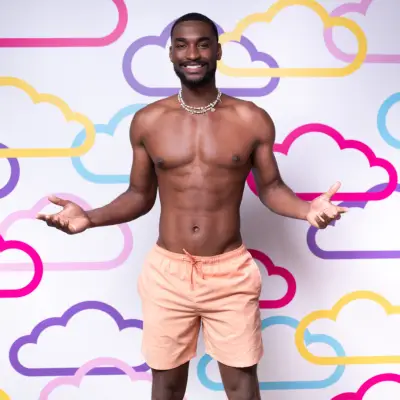 Jordan Odofin for Love Island.