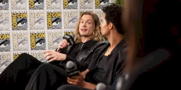 Sam Reid at SDCC 2025 for Interview with the Vampire Season 3