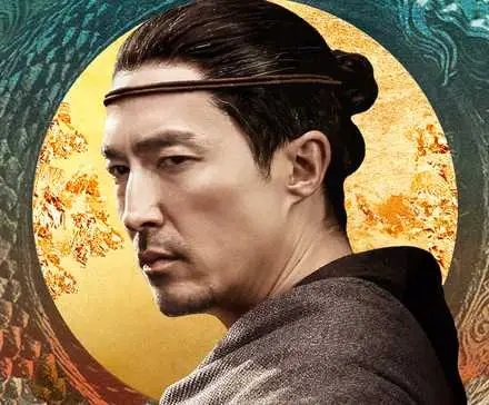 Daniel Henney as Lan against the Season 2 backdrop for Wheel of Time