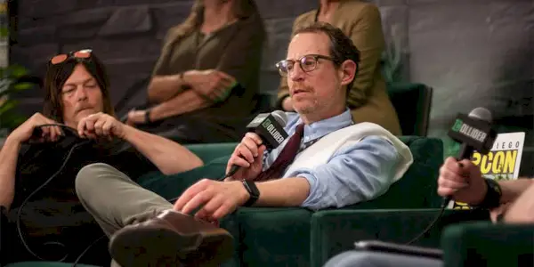 Scott M. Gimple at SDCC 2025 for The Walking Dead: Daryl Dixon Season 3