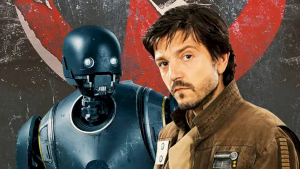 Ich muss das Meet-Cute auf jeden Fall abliefern: Tony Gilroy weiß, wie wichtig das Treffen zwischen Cassian und K-2SO in der zweiten Staffel von „Andor“ ist