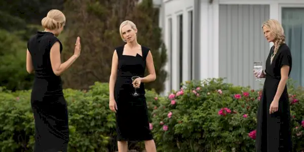 Caitlin Fitzgerald, Candice King and Mamie Gummer in We Were Liars