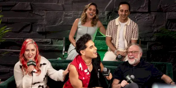 The cast and creator of Hazbin Hotel and Helluva Boss at SDCC 2025