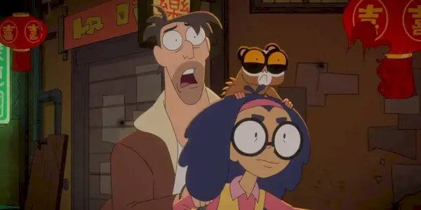 Rip and Saltine riding through Chinatown in Digman! Season 2