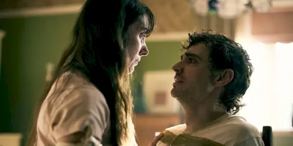 Alison Brie and Dave Franco as Millie and Tim in Together