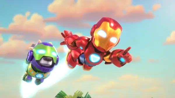 アイアンマンが帰ってきて、これまで以上にパワーアップした「アイアンマンとその素晴らしい仲間たち」の初期映像