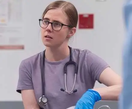 Taylor Dearden in The Pitt Episode 14.