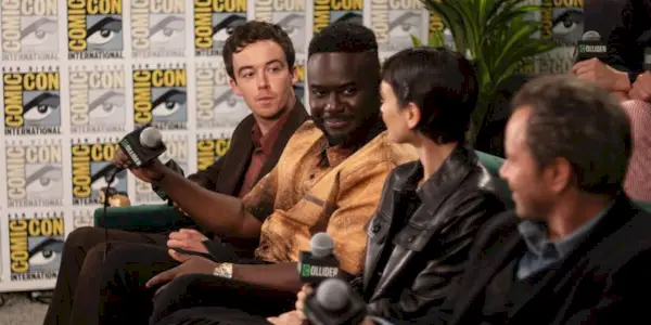 Babou Ceesay at SDCC 2025 for Alien: Earth