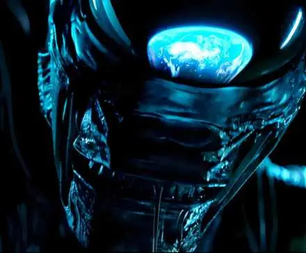 A Xenomorph snarling in Alien: Earth tv series.