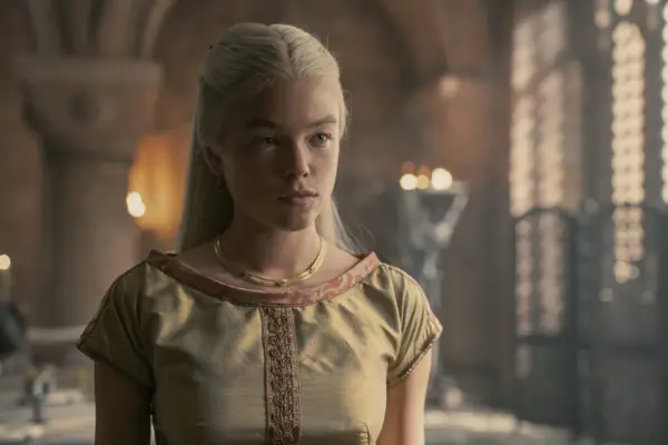 Milly Alcock as Princess Rhaenyra Targaryen in House of the Dragon