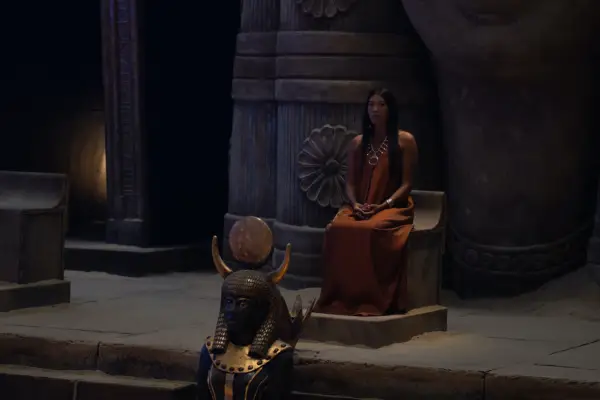 Diana Bermudez as Yatzil, Hathor’s Avatar, in Marvel Studios