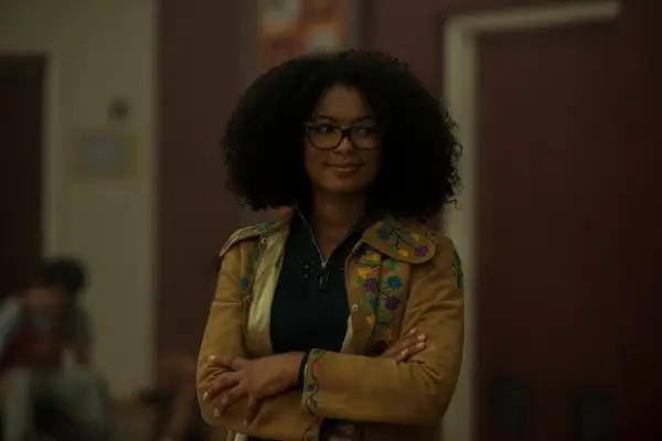 Jaz Sinclair plays Roz Walker in Chilling Adventures of Sabrina