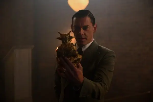 Richard Coyle plays Father Faustus Blackwood in Chilling Adventures of Sabrina