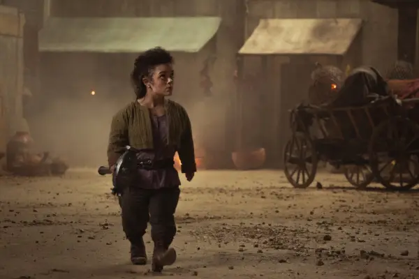 Francesca Mills plays Meldof in The Witcher: Blood Origin