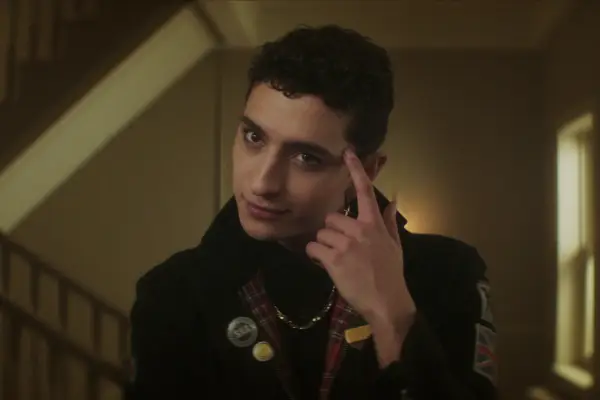 Jayden Revri as Charles Rowland in Dead Boy Detectives. He