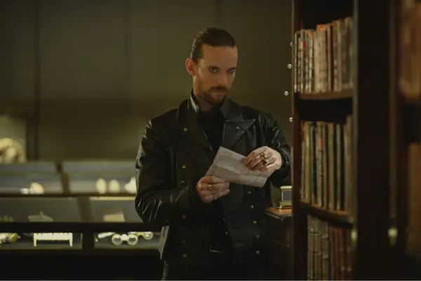 Luke Treadaway as The Golden Blade in Lockwood & Co.