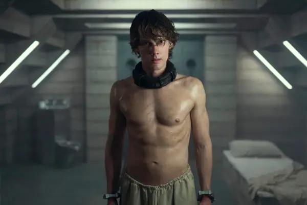 Hunter Doohan as Tyler Galpin in Wednesday season 2.