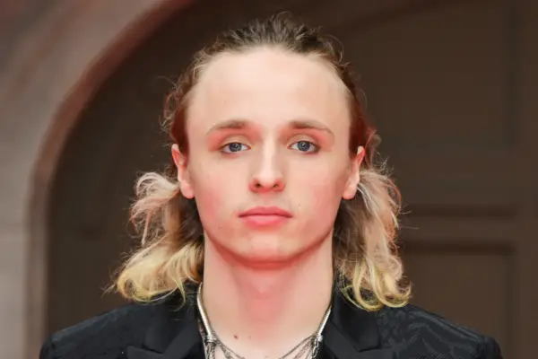 Ty Tennant wearing a black jacket