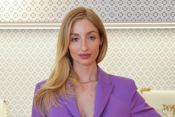 Therica Wilson-Read wearing a purple suit