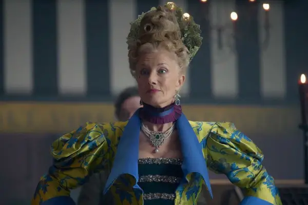 Joely Richardson as Lady Eularia Moggerhanger in Renegade Nell.