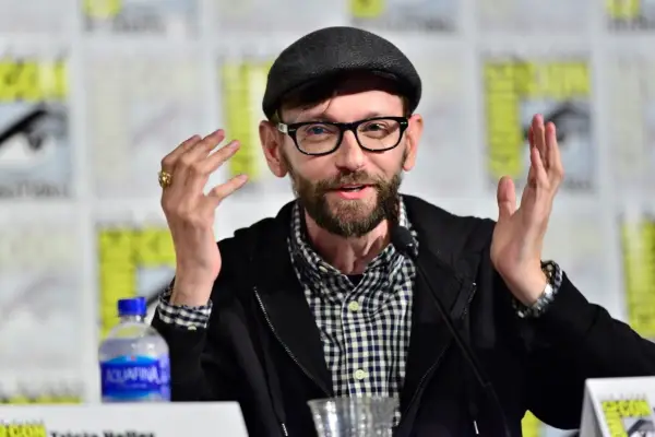DJ Qualls speaks at the Creepshow Panel at Comic Con 2019