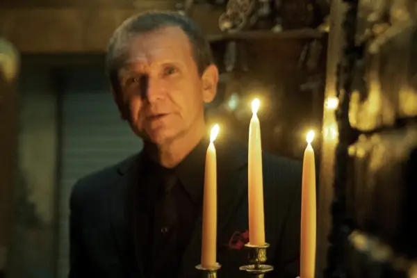 Sebastian Roché plays Roland in Cabinet of Curiosities