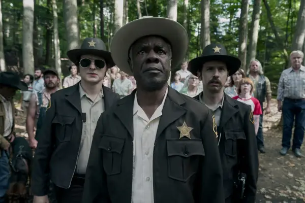 (L-R) Calwyn Shurgold, Glynn Turman, Dan Beirne in Cabinet of Curiosities