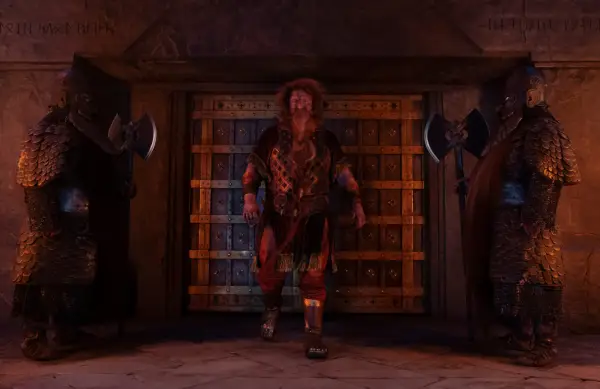 Owain Arthur (Prince Durin IV) in The Rings of Power