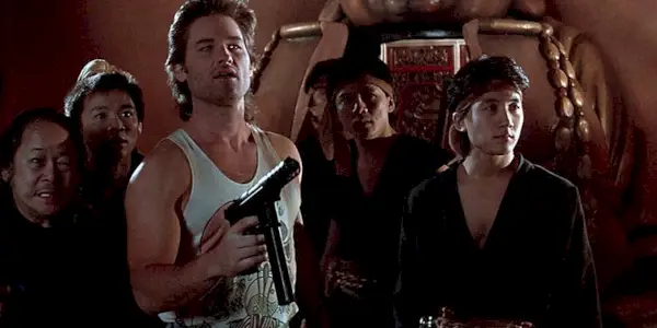 Kurt Russell in Big Trouble in Little China