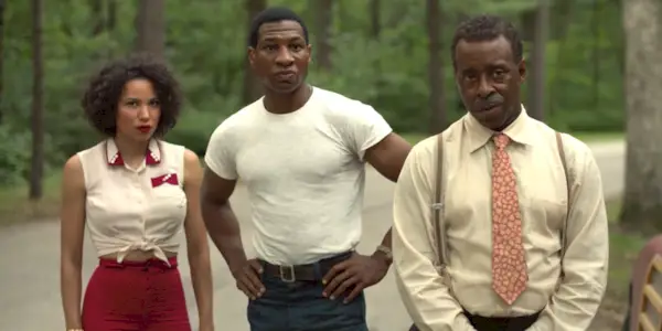 Jonathan Majors, Jurnee Smollett, and Kenneth Williams in Lovecraft Country
