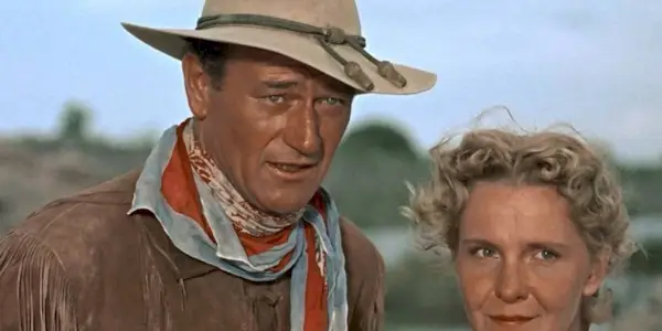 72 anni dopo, il lavoro di Louis L'Amour su questo western di John Wayne rimane uno dei più grandi mai realizzati