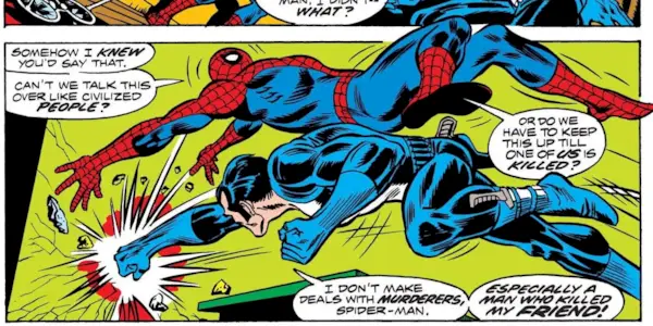 '스파이더맨: 브랜 뉴 데이'의 처벌자는 만화를 보면 완벽하게 이해됩니다