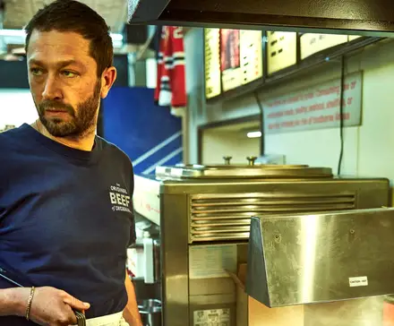 Ebon Moss-Bachrach as Richie Jerimovich in The Bear