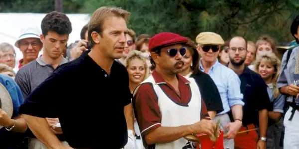 Kevin Costner and Cheech Marin in Tin Cup