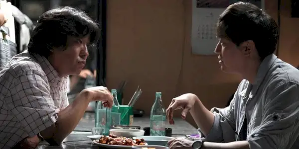 A scene featuring main cast of South Korean thriller Children...(2011)