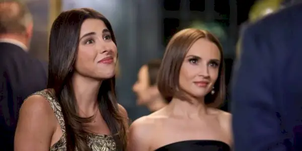 Daniella Monet and Rachael Leigh Cook in Hallmark