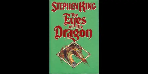 The cover of the novel The Eyes of the Dragon