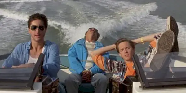 Andrew McCarthy, Jonathan Silverman and Terry Kiser in 