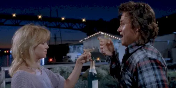 Goldie Hawn and Kurt Russell in 