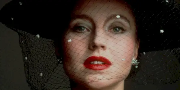 A close up shot of Hanna Schygulla in The Marriage of Maria Braun Abbas