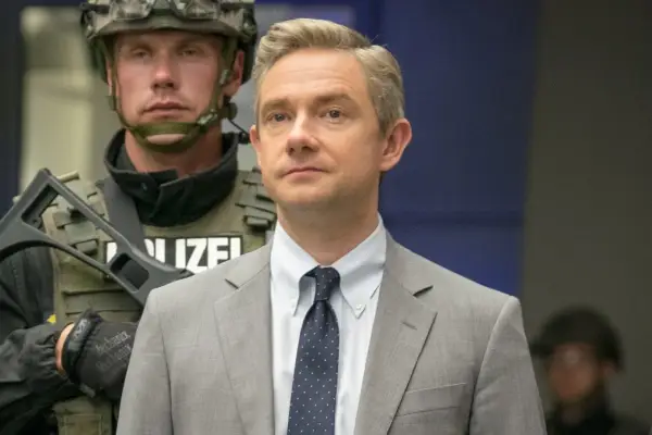 Martin Freeman plays Everett Ross in Captain America: Civil War