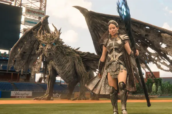 Lucy Liu plays Kalypso