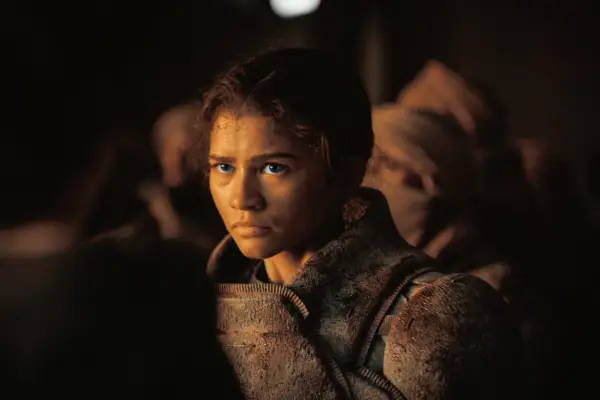 Zendaya as Chani in Dune: Part Two.
