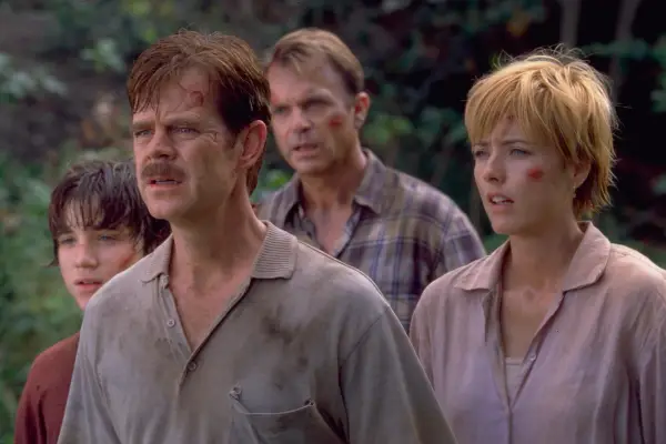 The cast of Jurassic Park III