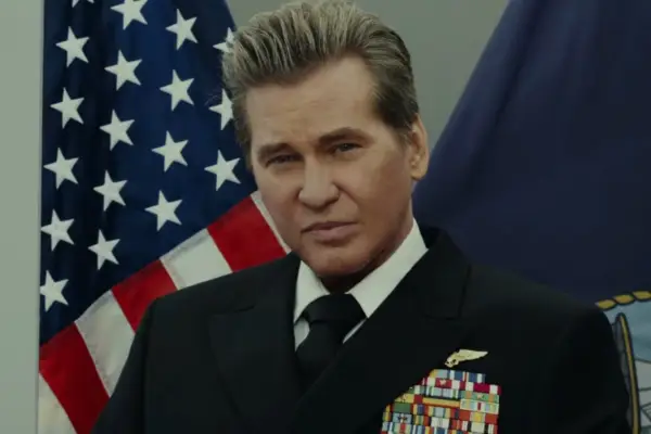 Val Kilmer plays Admiral Tom _Iceman_ Kazansky