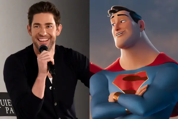 John Krasinski plays Kal-El_Clark Kent_Superman