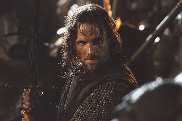 Viggo Mortensen as Aragorn in Lord of the Rings, SEAC, SL